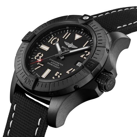 breitling avenger seawolf titanium bracelet|breitling avenger seawolf blacksteel.